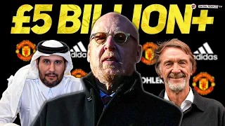 Glazers DETERMINED TO SELL United For £5 Billion+ | Takeover UPDATE: Five Bidder Identities Revealed