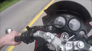 Honda CBR fun POV riding