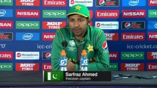 India vs Pakistan, sarfraz ahmed funny English