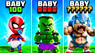 Top 10 BABY SUPERHERO Upgrades in GTA 5!