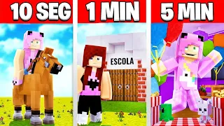 DESAFIOS NO MINECRAFT (UMA HORA DE VÍDEO)