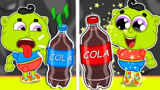 LionET | Red vs Blue Soda Water | Cartoon for Kids