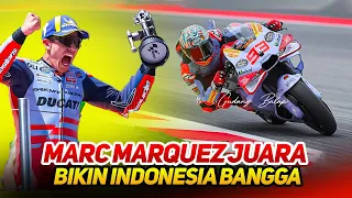 ALHAMDULILLAH🔥MARC MARQUEZ JUARA CATALUNYA~GEBER DESMOSEDICI GP23 SPESIAL~BIKIN BANGGA INDONESIA