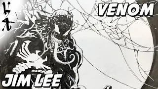 Jim Lee drawing Venom
