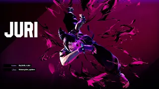 Street Fighter 6 - Theme of Juri 💙 Extended 💛