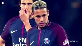 Lo que no se vio de la pelea entre Cavani y Neymar