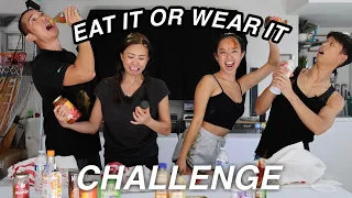 EAT IT OR WEAR IT CHALLENGE | The Laeno Family