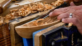 Carving A Canoe For My Son