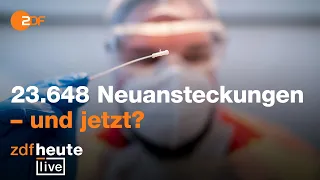 Ist die zweite Welle noch zu brechen, Prof. Brockmann? I ZDFheute live