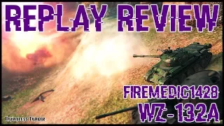 World of Tanks // Replay Review // WZ-132A // Redshire // Firemedic1428