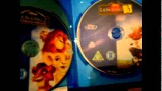 Lion King Trilogy Limited Edition Bluray HMV Exclusive Unbox