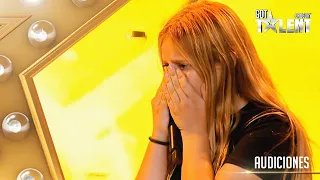 ¡Una estrella! JULIANA sorprendió y se fue con el BOTÓN DE ORO | Audiciones 8 | Got Talent Uruguay