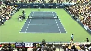 The art of saving match points - Novak Djokovic