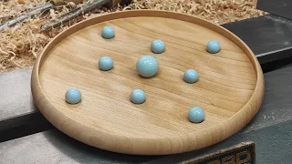 Making wood games..