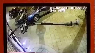 Авария на Тираспольской 6 января 2018 года. Ракурс 2
