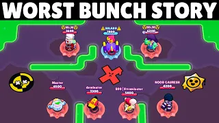 The Story of Worst Bunch Skins & Biodome | Story Time Brawl Stars