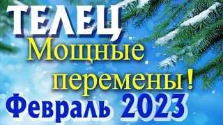 ТЕЛЕЦ ❄️⛄❄️ ТАРО ПРОГНОЗ НА ФЕВРАЛЬ 2023 Таро Прогноз Гороскоп Angel Tarot Forecasts