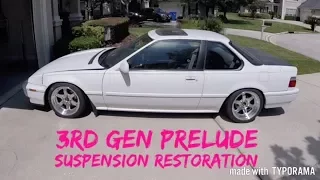 $600 3rd Gen Prelude Ep. 5 - Suspension Restoration