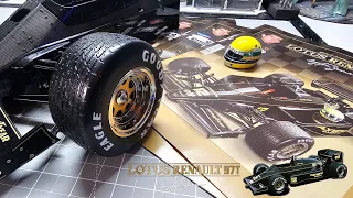 Build the Ayrton Senna Lotus Renault 97T F1 Car 1:8 Scale - Pack 4 - Stage 12-16