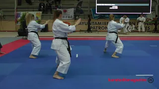 ESKA 2019 - Senior Women Team Kata Final