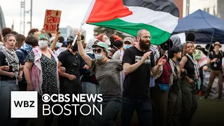 Pro-Palestinian protesters return to encampment at MIT