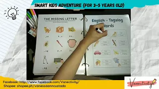 Smart Kids Adventure Book (For 3-5 Years Old)