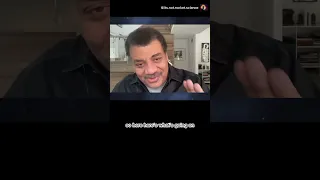 Neil deGrasse Tyson on splitting atoms vs fusing atoms