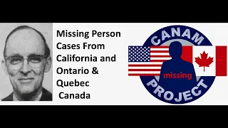 Missing 411- David Paulides Presents Missing Person Cases from California, Ontario & Quebec Canada