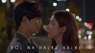 Bol Na Halke Halke |  Oh Mi Jo • Ki seon Gyeom | Run On | Hindi Korean Mix | FMV