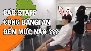 [BTS with STAFF] How much does staff adore Bangtan?