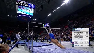 Trinity Thomas Bars Florida vs LSU 2022 9.950