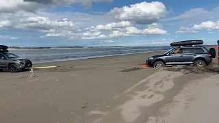 2004 Touareg, Black Sand Recovery at Lake McConaughy, NE