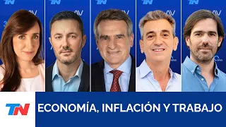 Debate de los candidatos a vicepresidentes en "A Dos Voces": Economía, inflación y trabajo