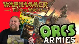 Are The Old World ORCS AND GOBLINS the best rules ever? I compare how they match up!!!