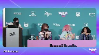 TwitchCon Las Vegas 2023 "Off the Record" panel - Aimsey Ft. Ranboo, Guqqie and Michela DarkEyebrows