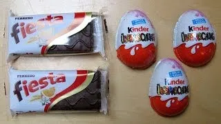 Ferrero Fiesta Cake & Kinder Surprise Eggs