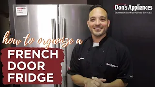 How to Organize Your French Door Refrigerator's Produce Bins