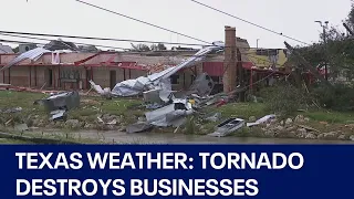 Texas weather: Tornado clean up continues in Temple | FOX 7 Austin