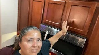 EN VIVO! COMO QUITAR GRASA DE LOS GABINETES COCINA-LIVE! HOW TO REMOVE GREASE FROM KITCHEN CABINETS