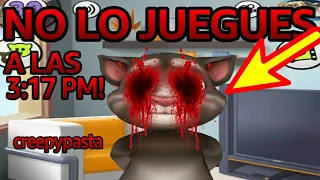 No juegues Talking Tom a las 3:17 AM! | Creepypasta 2023