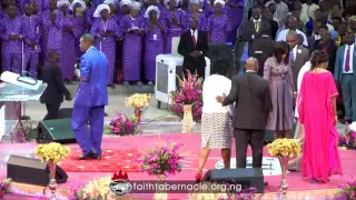 Pastor E.A Adeboye ministration at Winners Chapel (Living Faith Church Worldwide) 35th Anniversary