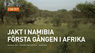 Jakt i Namibia, första gången i Afrika