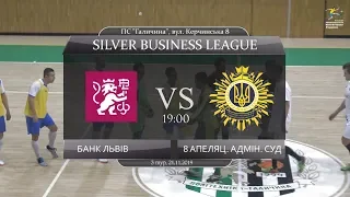 Банк Львів - 8ААС [Огляд матчу] (Silver Business League. 3 тур)