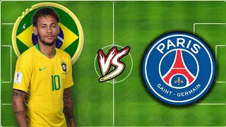 BR Neymar VS 2023 PSG Players (Messi-Mbappe-Verratti-Ramos-Hakimi-Kimpembe-Marquinhos)