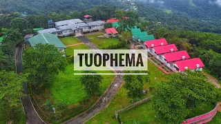 TUOPHEMA tourist village aerial view/kohima/ Nagaland