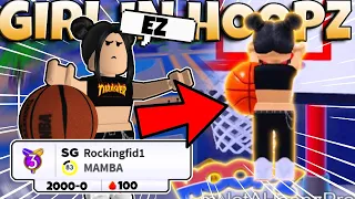 TROLLING AS A GIRL IN HOOPZ?! 😱 | (ROBLOX HOOPZ)