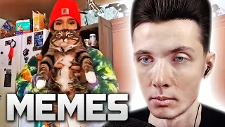 ХЕСУС СМОТРИТ МЕМЫ | REACTION TO DAILY DOSE OF INTERNET & UNUSUAL MEMES COMPILATION V126 | РЕАКЦИЯ