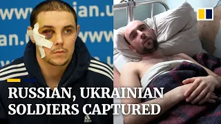 Russia airs footage of captured Ukrainian troops while Russian prisoners are shown in Kyiv