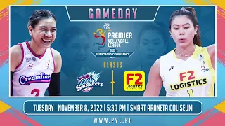 CREAMLINE vs F2 LOGISTICS | GAME 2 NOVEMBER 8, 2022 | 2022 PVL REINFORCED CONFERENCE