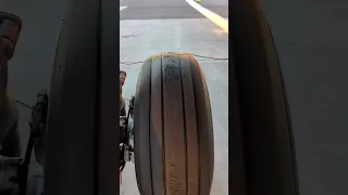 Hard Landing Impact to Airplane Tires